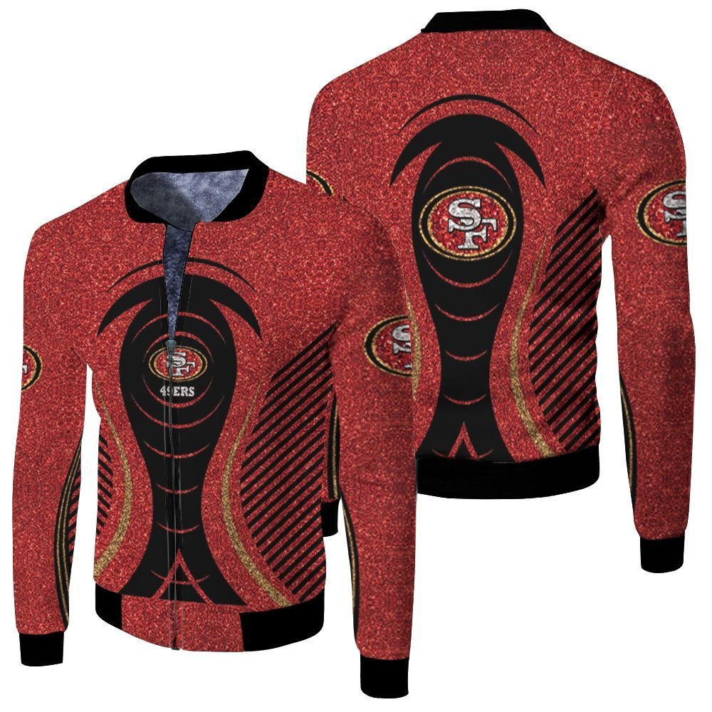 San francisco 49ers red glitter 3d t &hellip;