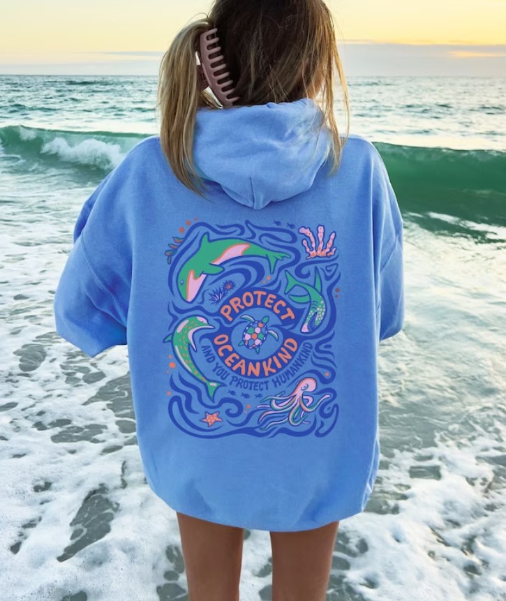 Protect OceanKind And You Protect HumanKind Respect The Locals Ocean Animal Hoodie Outfits