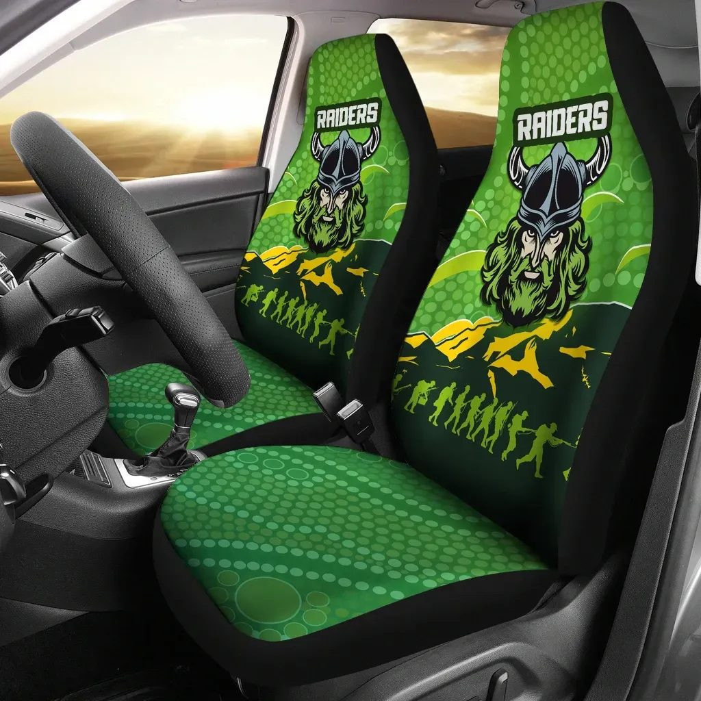 NRL Canberra Raiders ANZAC Country Car Seat Cover Set CSC5085