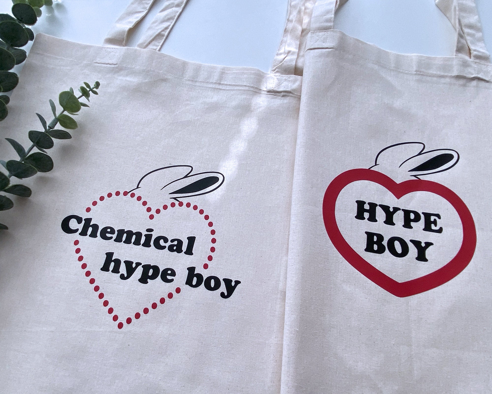 NewJeans Tote bag, Hype Boy, NewJeans bag, NewJeans Merch, NewJeans Kpop, Gift for kpop fan, Kpop gift, NewJeans Bunny, Kpop bag, NWJNS