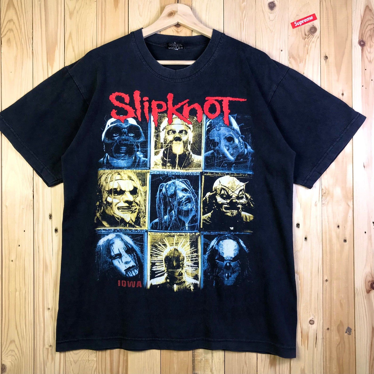 Vintage 90S Slipknot Metal American Tour Band Shirt