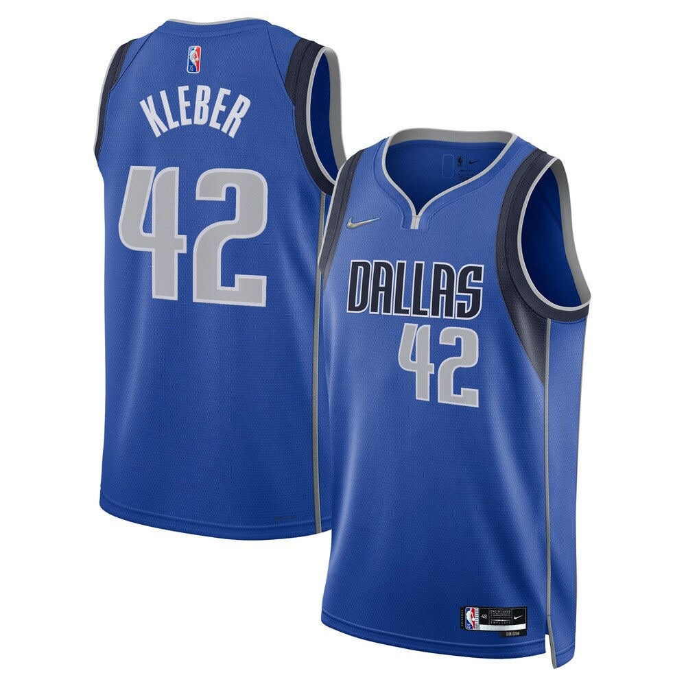 Dallas Mavericks Nike 75th Anniversary Edition Swingman Jersey – Blue 