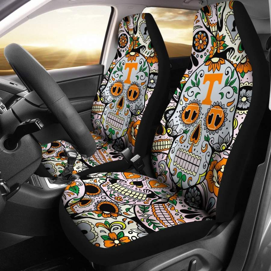 Party Skull Tennessee Volunteers Car Seat Covers CSC852