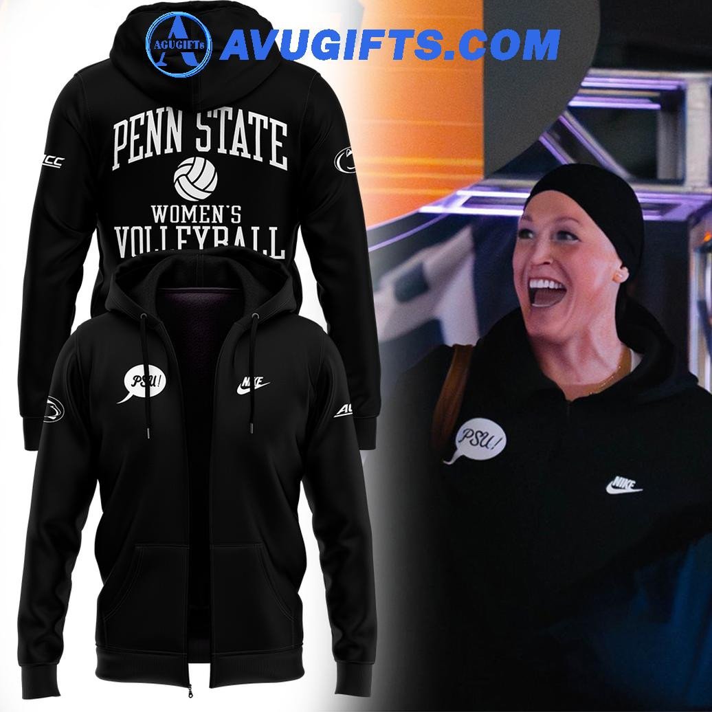 Penn State Women’S Volleyball X Coach Katie Schumacher Cawley Limited Edition Hoodie – Zip Hoodie 3D Aop Shirt